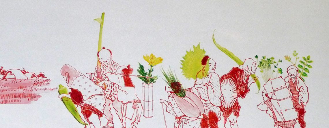 La cueillette des légumes