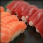 Sushi saumon et thon japonais marseille