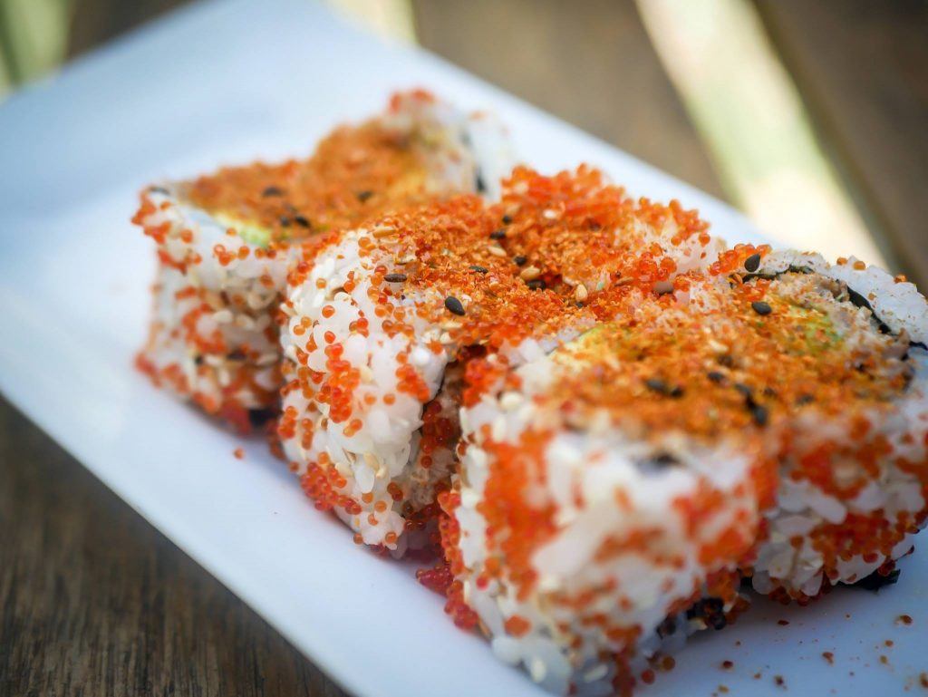 california roll spicy