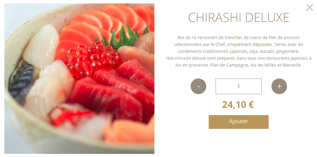 chirachi restaurant sushi aix en provence