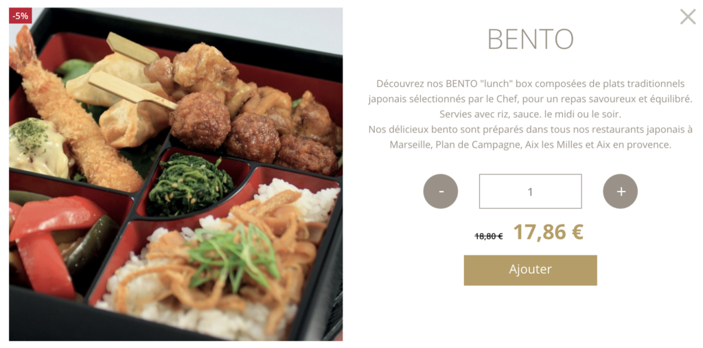 resto jap boite bento