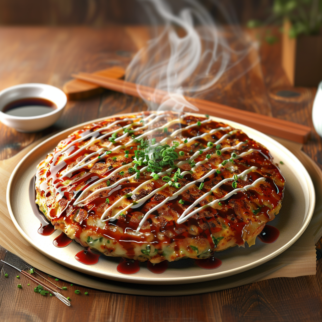 Okonomiyaki : la crêpe japonaise à composer selon vos envies !