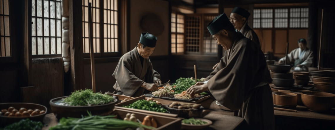 Le rôle du bouddhisme dans la cuisine japonaise : le shojin ryori