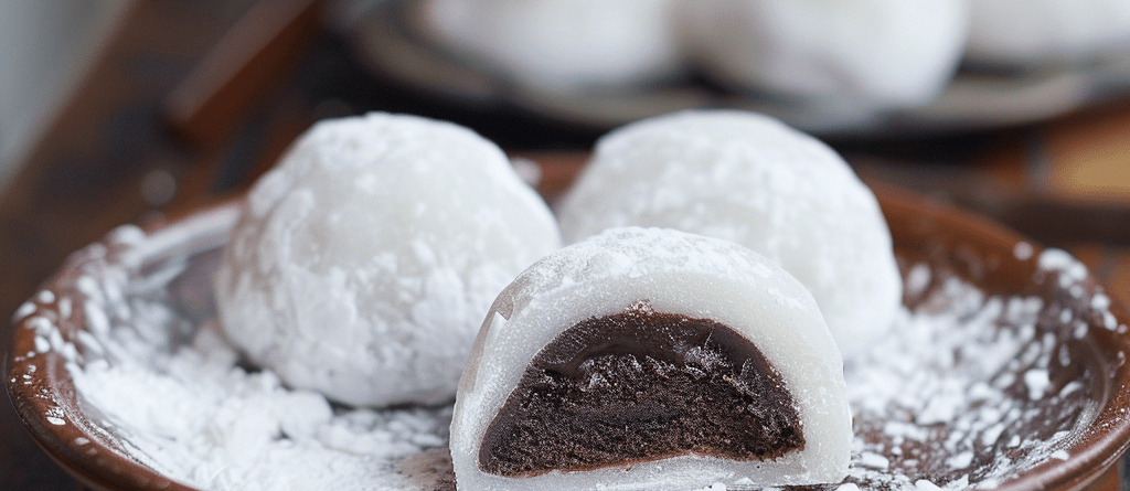 mochis au chocolat