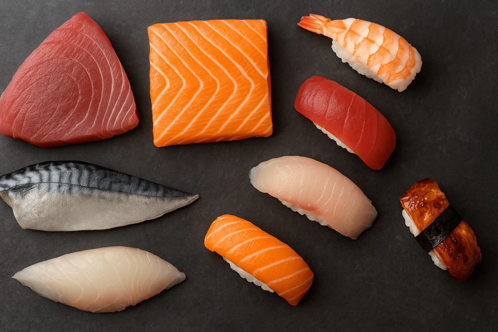 poisson pour faire des sushis